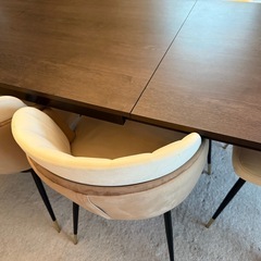 IKEA 伸縮式ダイニングテーブル　VANGSTAの画像