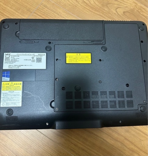 NEC☆ノートPC VersaPro PC-VK25LXZDM VK25LX-M☆Core i3-4100M 2.50GHz メモリ 4GB SSD 128GB Windows 11