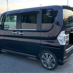 車検9年9月タントカスタムRSターボETC ナビ bluetooth両方電動スライドドアの画像