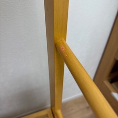 子供用ハンガーラック＋小物入れ【2個セット】の画像