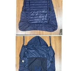 ベビーホッパー オールウェザー ダウン 3WAY防寒ケープ 抱っこ紐の画像