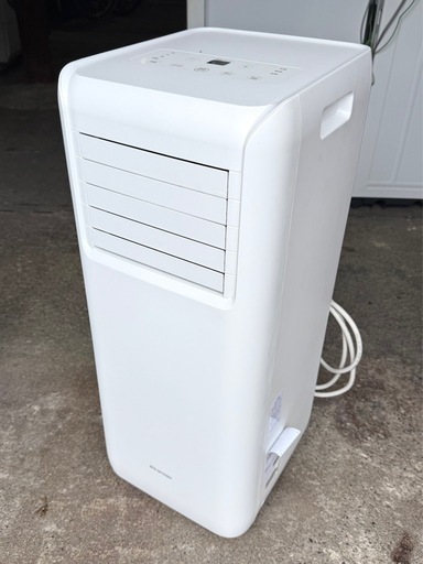 札幌市内配送可 美品 22年製 アイリスオーヤマ ポータブルクーラー IPA-2203G 4.5〜7畳 冷風/除湿/送風 工事不要