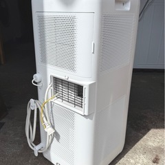札幌市内配送可 美品 22年製 アイリスオーヤマ ポータブルクーラー IPA-2203G 4.5〜7畳 冷風/除湿/送風 工事不要  の画像