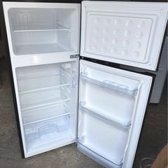 札幌市内配送可 【6ヵ月保証付き】 美品 24年製 山善 YAMAZEN 128L 2ドア冷蔵庫 PJKFR-D130 右開き の画像