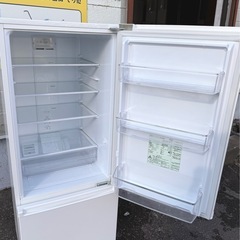 札幌市内配送可 【6ヵ月保証】 22年製 AQUA アクア 201L 2ドア冷蔵庫 AQR-20M(W) 右開きの画像
