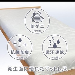 シングルマットレスの画像
