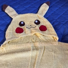 ピカチュウバスタオルの画像