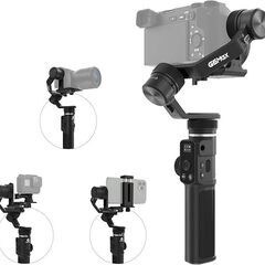 中古美品【9/14まで値引】 高性能/FeiyuTech /G6Max/カメラジンバル/スタビライザー/耐荷重1.2KG/ハードケース付きの画像