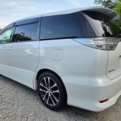 エスティマ☆アエラス☆後期型☆車検令和9年8月☆純正SDナビ☆CD☆DVD☆地デジ☆BT☆モデリスタフロントスポイラー☆スマートキー×2☆ETCの画像