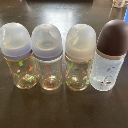 【現状品】お値下げは致しません。早い者勝ちとなります新生児セット 搾乳器 ミルトン 哺乳瓶 乳首 食事 ミルク 母乳 ピジョン