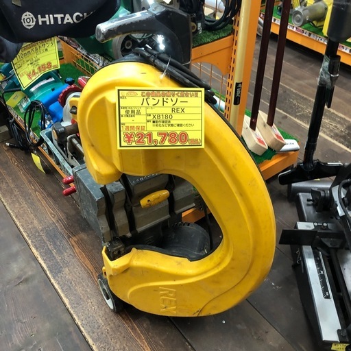 【売り切れ】（25-9-9）REX　バンドソー　XB180