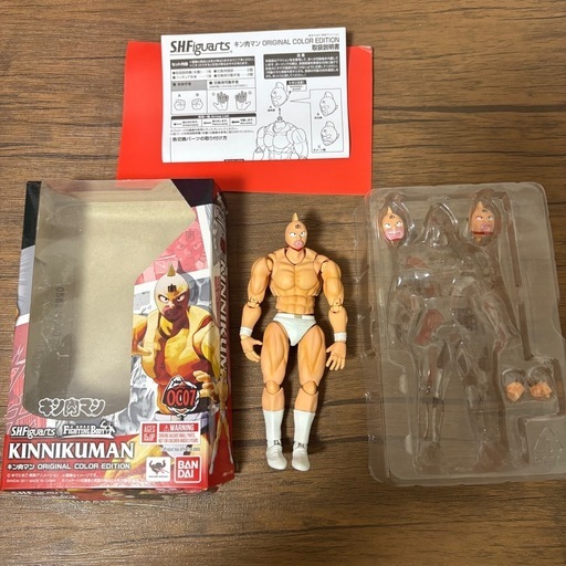 【レア品】キン肉マン　フィギュア　バンダイ S.H.Figuarts 白パンツ