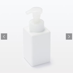 【無印良品】 泡タイプ詰替ボトル 400ml ホワイト の画像