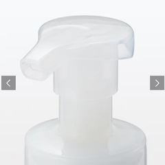 【無印良品】 泡タイプ詰替ボトル 400ml ホワイト の画像