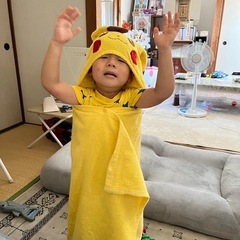 ピカチュウバスタオルの画像