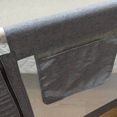 ベッドフェンス ベットガード 転落防止 取り付け簡単  2枚(200cm・190cm) の画像