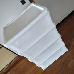 中古 収納ケース 収納ボックス 引出し収納 衣装ケース チェスト４段 プラスチック収納 クローゼットワイド540 キャスターなしの画像