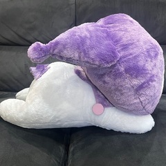 【新品未使用】クロミ　ぬいぐるみ　特大　ねそべりの画像