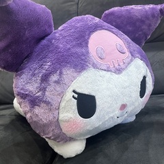 【新品未使用】クロミ　ぬいぐるみ　特大　ねそべりの画像