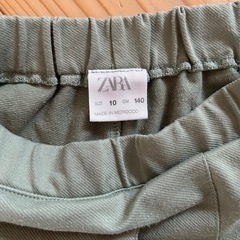 140センチ ZARA ガールズショートパンツの画像