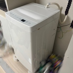 15日まで‼️ 0円 洗濯機  4.5kgの画像