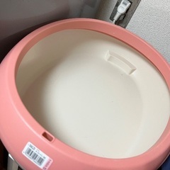 猫のトイレ、ケージ、未開封ちゅーるの画像
