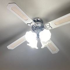 【高級☆値下げ】シーリングライト　ファン付きの画像