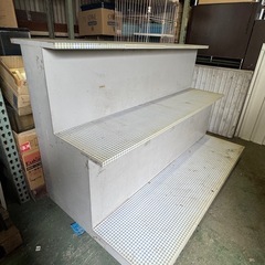 無料 3段収納 物置 ラック キャビネット 金魚 水槽置き 家具 の画像