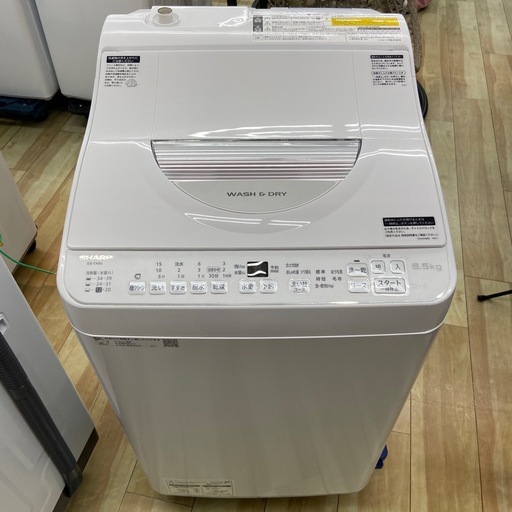 SHARP 6.5kg全自動洗濯機【リサイクルフカツ岡崎倉庫店】250913SM-6