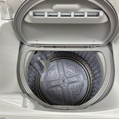 SHARP 6.5kg全自動洗濯機【リサイクルフカツ岡崎倉庫店】250913SM-6の画像