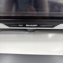 【表示価格より20%OFF】SHARP 52型液晶TV LC52US30  2015年製の画像