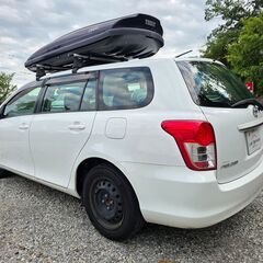 カローラフィールダー☆1.5X☆車検令和9年2月☆社外SDナビ☆CD☆ワンセグ☆ETC☆ドライブレコーダー☆キーレスエントリー☆ルーフボックスの画像