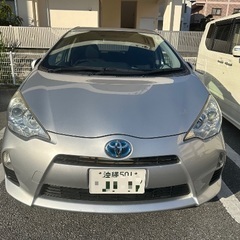 トヨタ アクア　外装綺麗✨車検長い❗️の画像