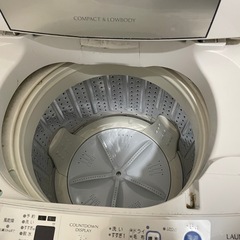 決まりました。洗濯機の画像