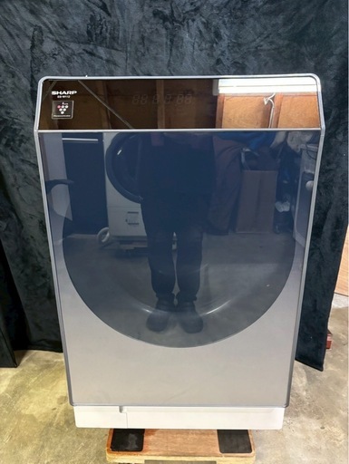 【成約済み】SHARPドラム式洗濯機 ES-W112-SR 2020年製 洗濯11kg右開き