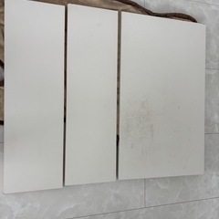 メラミン加工された板　３枚の画像