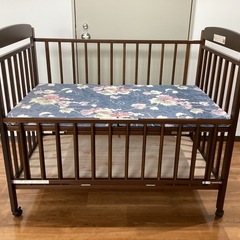 ベビーベッド【町田市再生家具】251711の画像