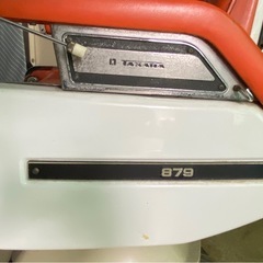 タカラベルモント製　理容椅子「879」　⭐︎引取限定⭐︎の画像