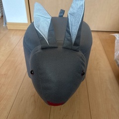 うさぎミニチェア、スツールの画像