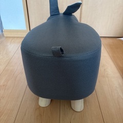 うさぎミニチェア、スツールの画像