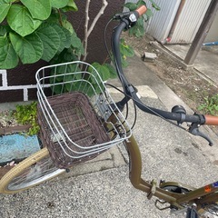 26インチ　折りたたみ自転車　6段変速付の画像