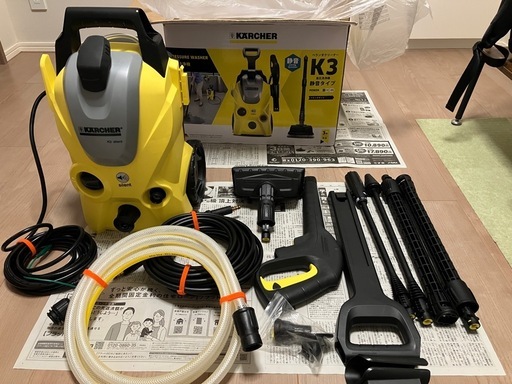【値下】★美品★ KARCHER ケルヒャー 高圧洗浄機 K3 サイレント ベランダ