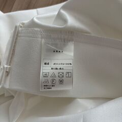 カーテン　レース　ニトリ　NITORI　2枚の画像