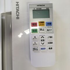 ★リユースのサカイ横浜南店★YM1438 HITACHI エアコン RAS-D22R 2.2kw 24年製 室内機分解洗浄済みの画像