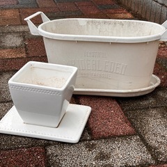 植木鉢の画像