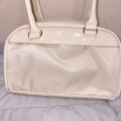 【推し活用】クリーム色 ショルダーバッグの画像