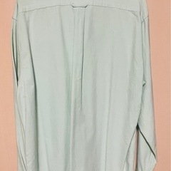 ユニクロuniqlo メンズシャツ グリーン XL の画像