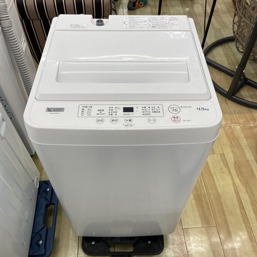 YAMADA 4.5kg全自動洗濯機【リサイクルフカツ岡崎倉庫店】250913SM-10