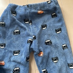 もこもこパジャマ　車がらの画像