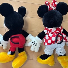 東京ディズニーリゾート　ぬいぐるみ　ミッキー＆ミニーぬいぐるみ　40cmの画像